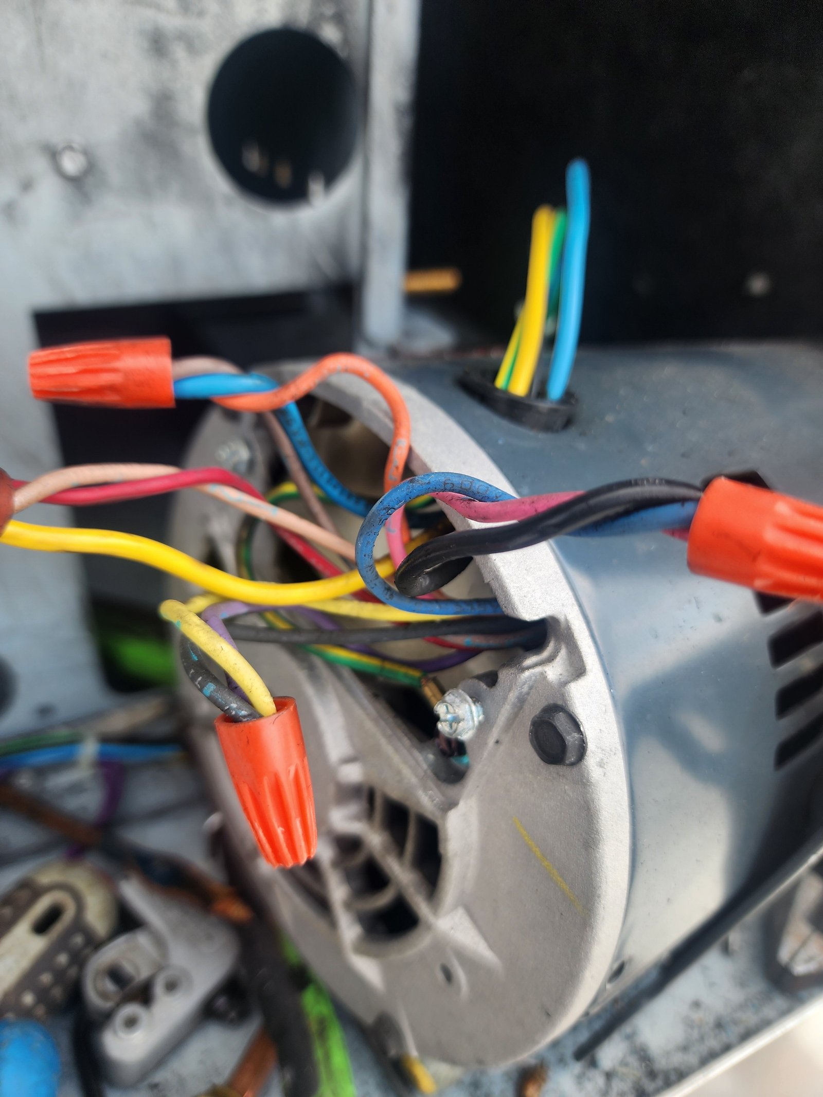 Condenser Fan Motor — Wiring & Replacement