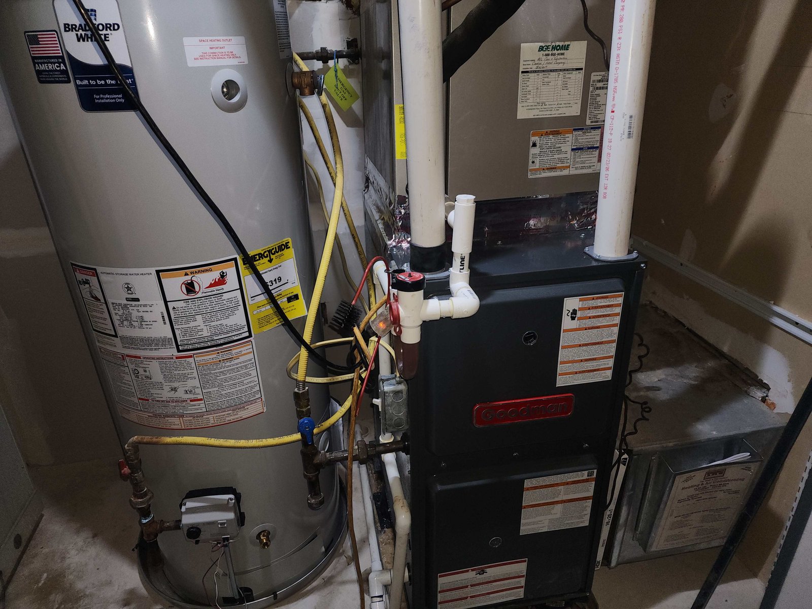 Furnace installation