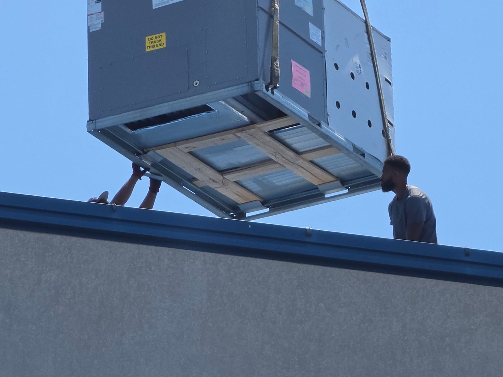 RTU crane lift